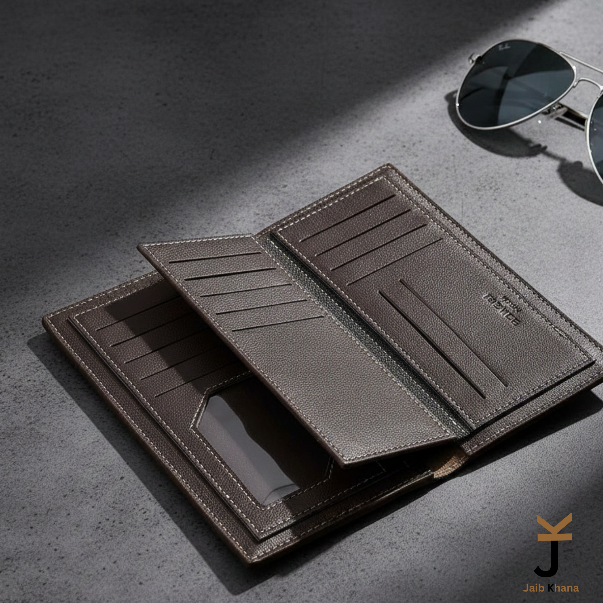 Men's Cheque Book Wallet