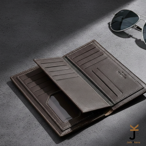 Men's Cheque Book Wallet